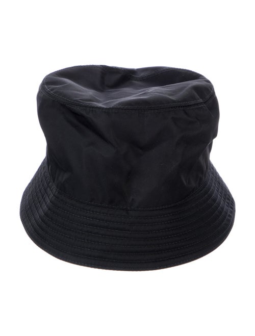 Prada black bucket hat