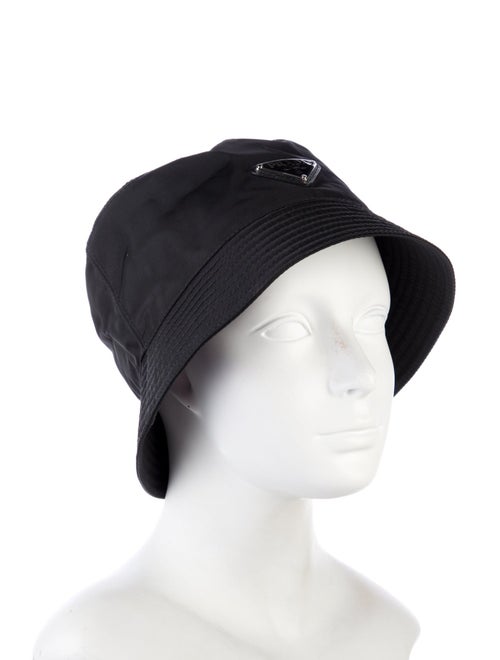 Prada black bucket hat