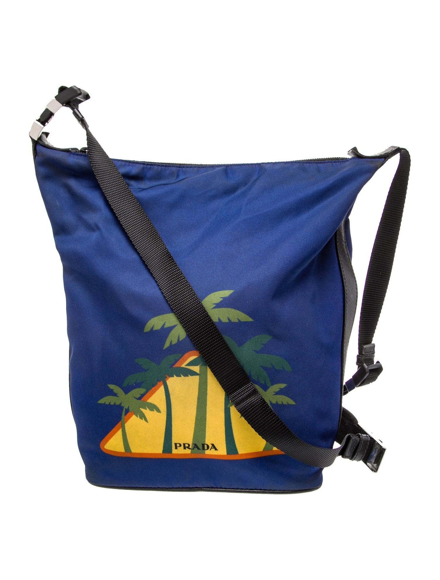 Prada Tessuto Nylon Messenger Bag