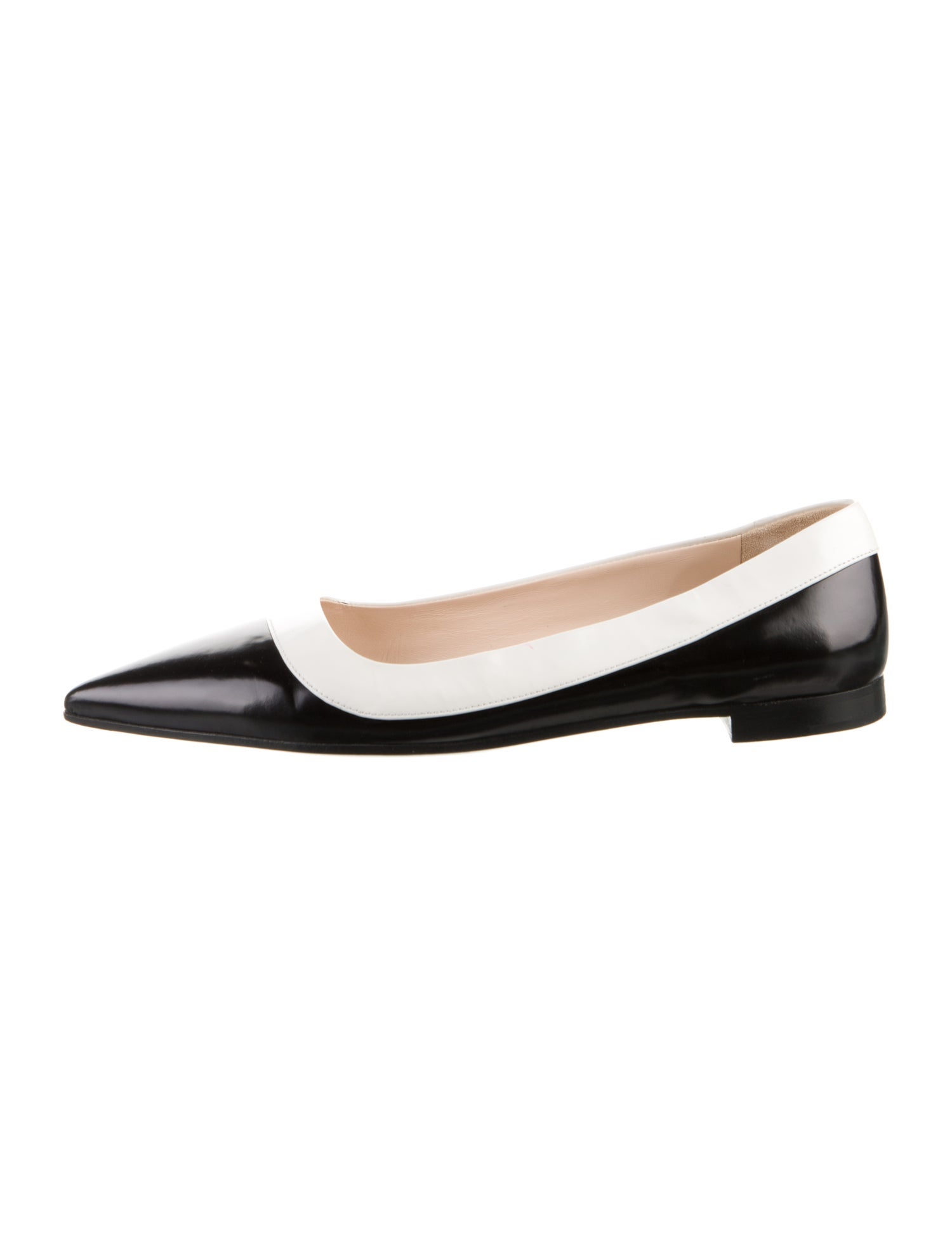 Prada Leather Ballet Flats