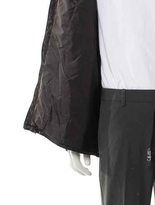 Prada 2020 Enameled Metal Triangle Windbreaker