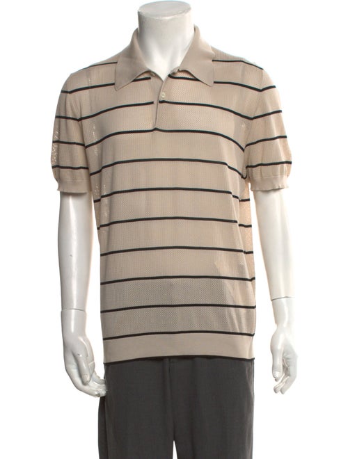 Prada 2024 Striped Polo Sweater