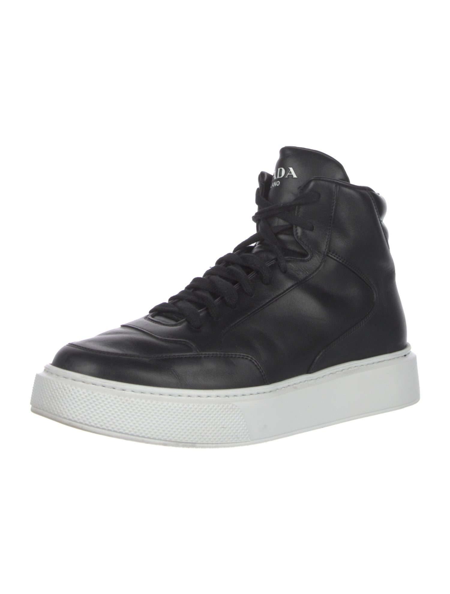 Prada Leather Sneakers