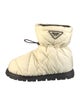 Prada Nylon Colorblock Pattern Boots