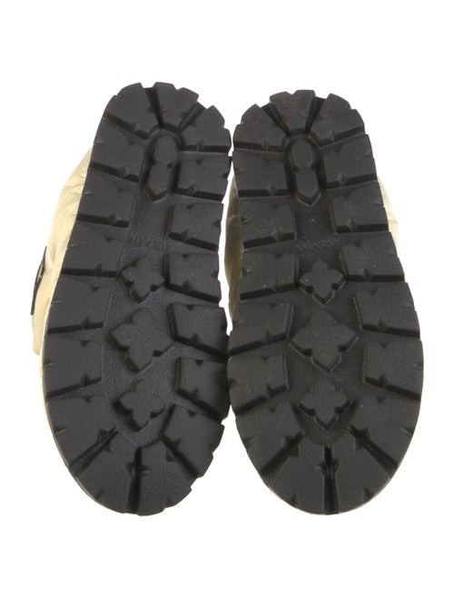 Prada Nylon Colorblock Pattern Boots