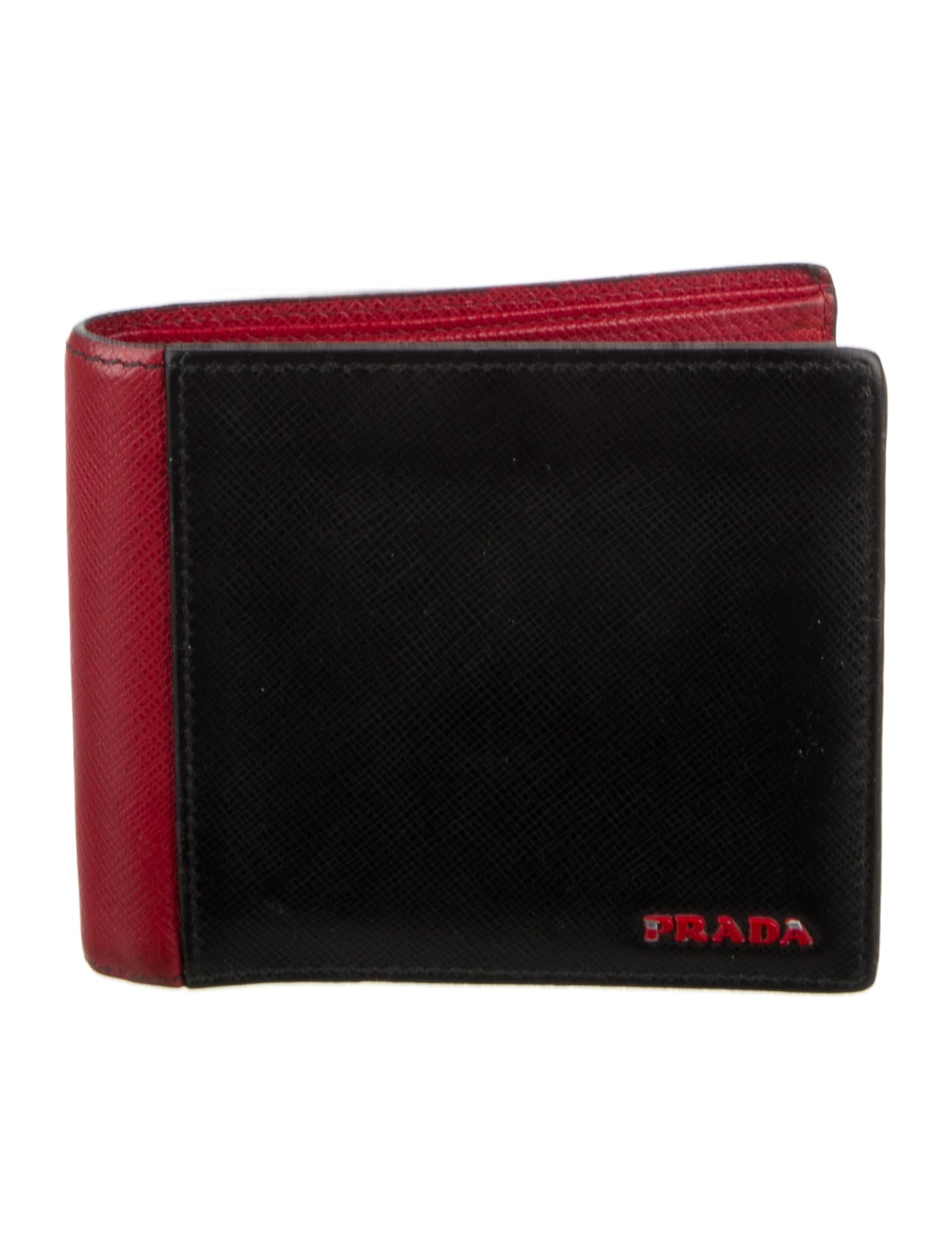 Prada Saffiano Lux Leather Bifold Wallet