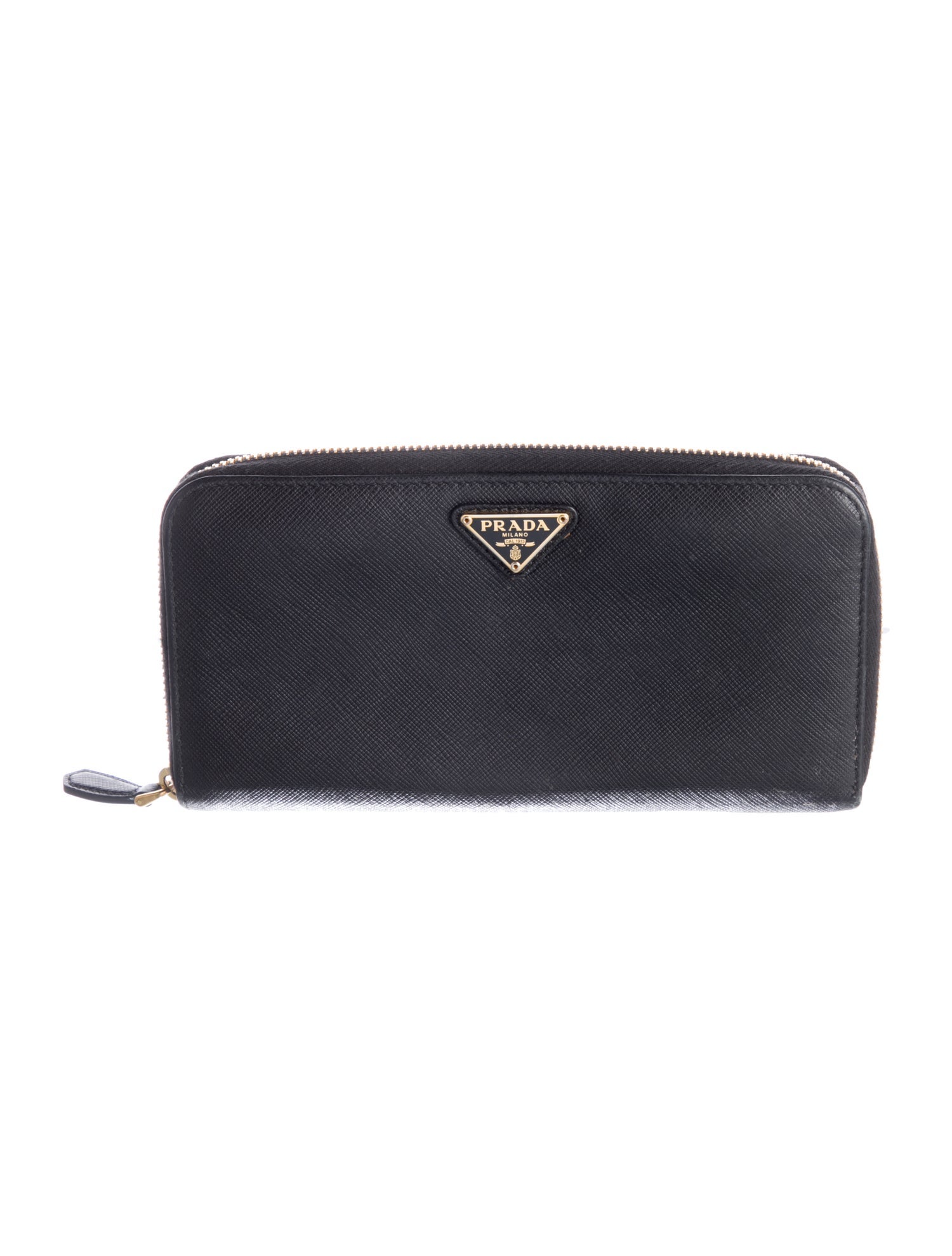 Prada Leather Continental Wallet