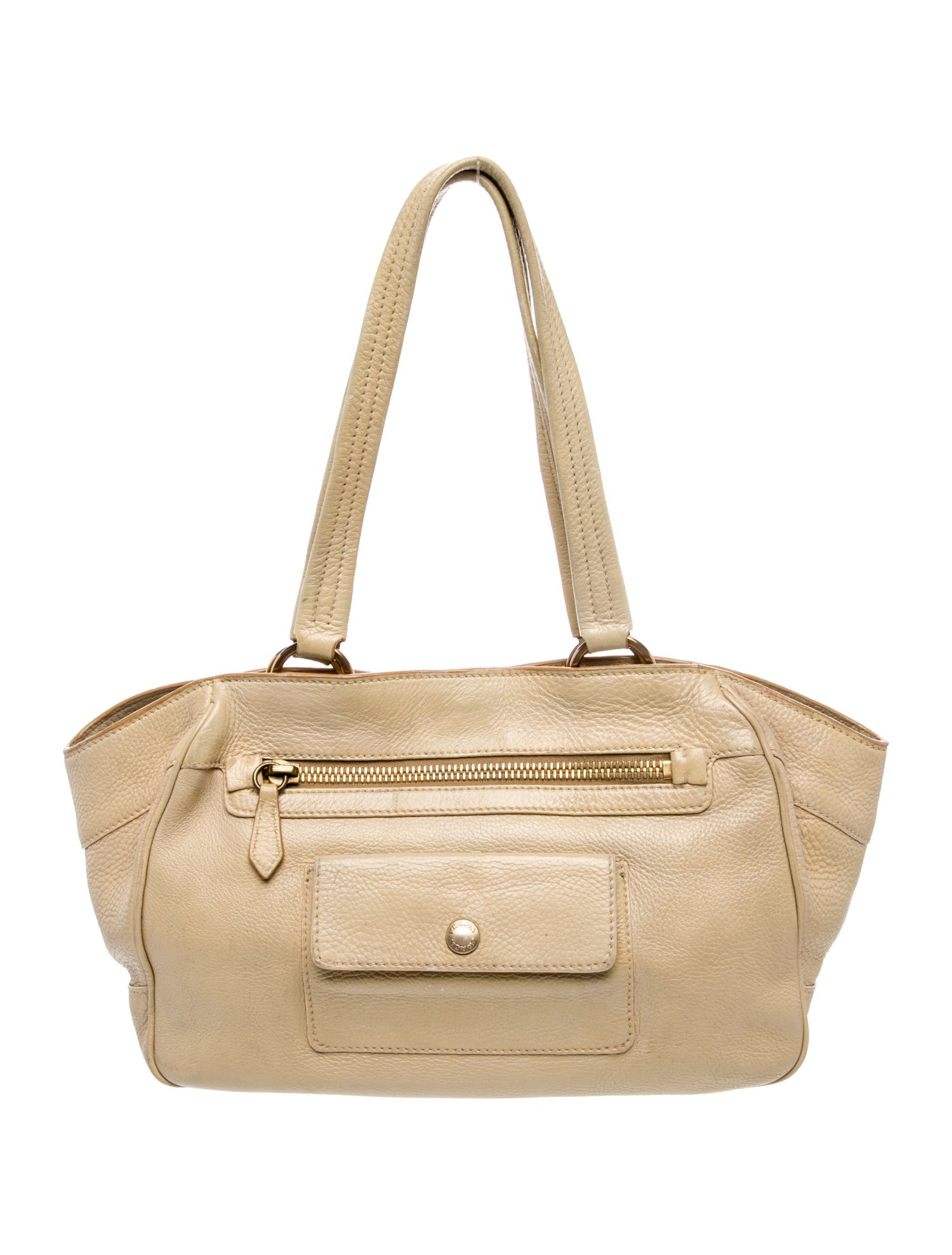 Prada Enameled Metal Triangle Shoulder Bag Vintage