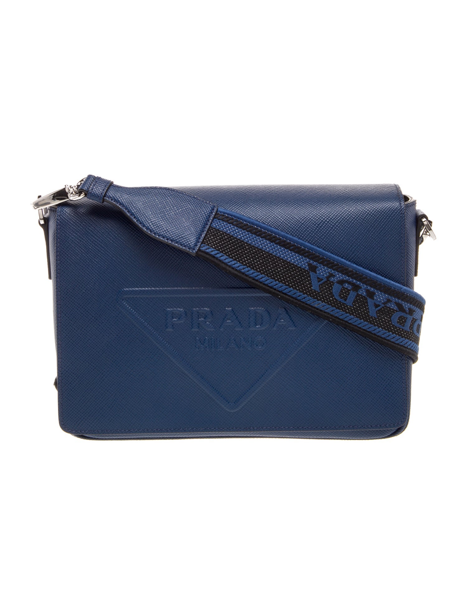 Prada Saffiano Cuir Leather Crossbody Bag