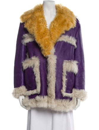 Prada 2014 Shearling Fur Jacket