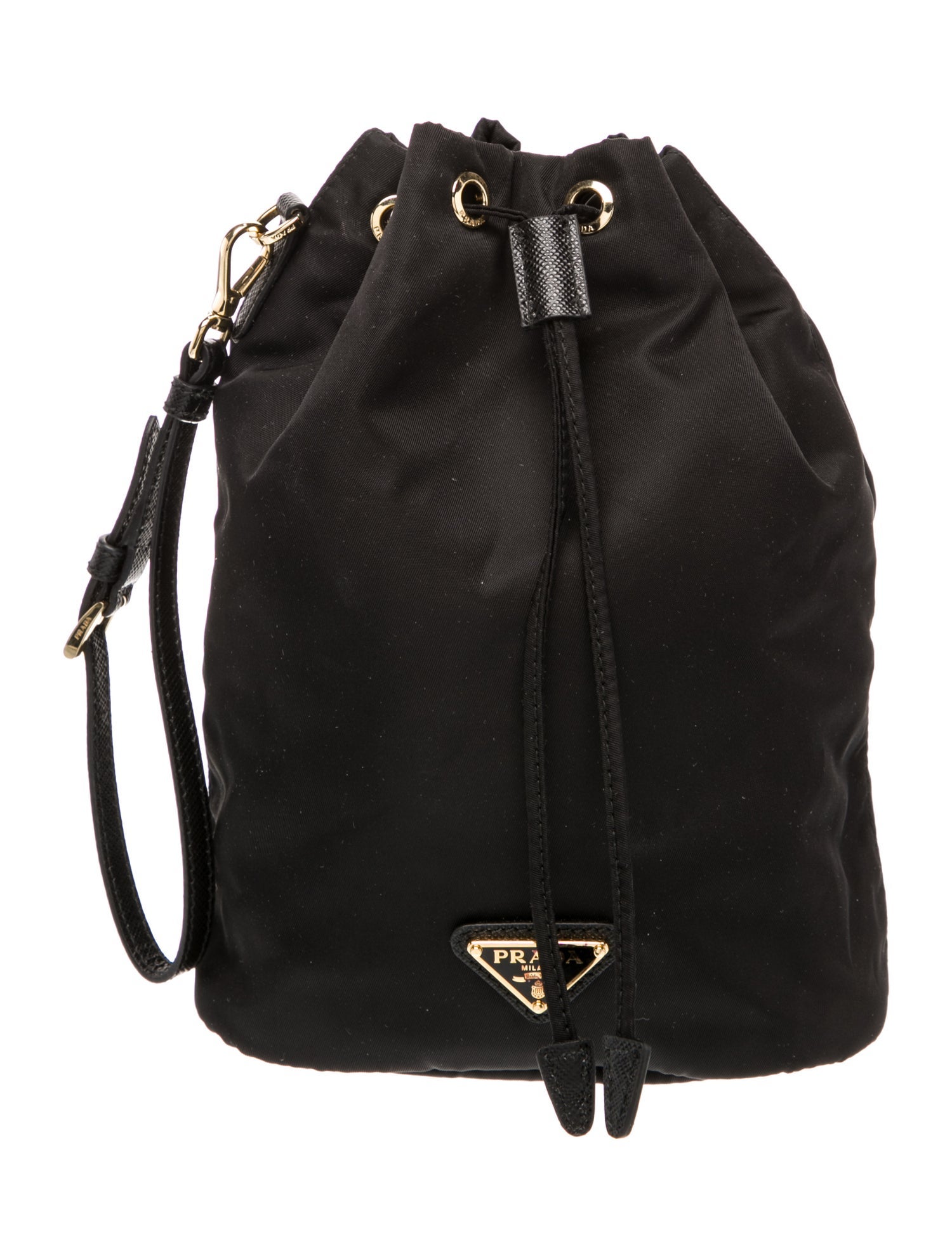 Prada Tessuto Nylon Bucket Bag