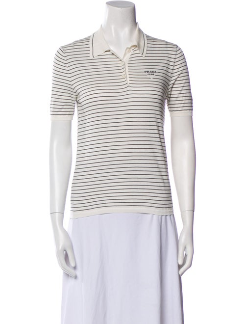 Prada 2021 Striped Polo