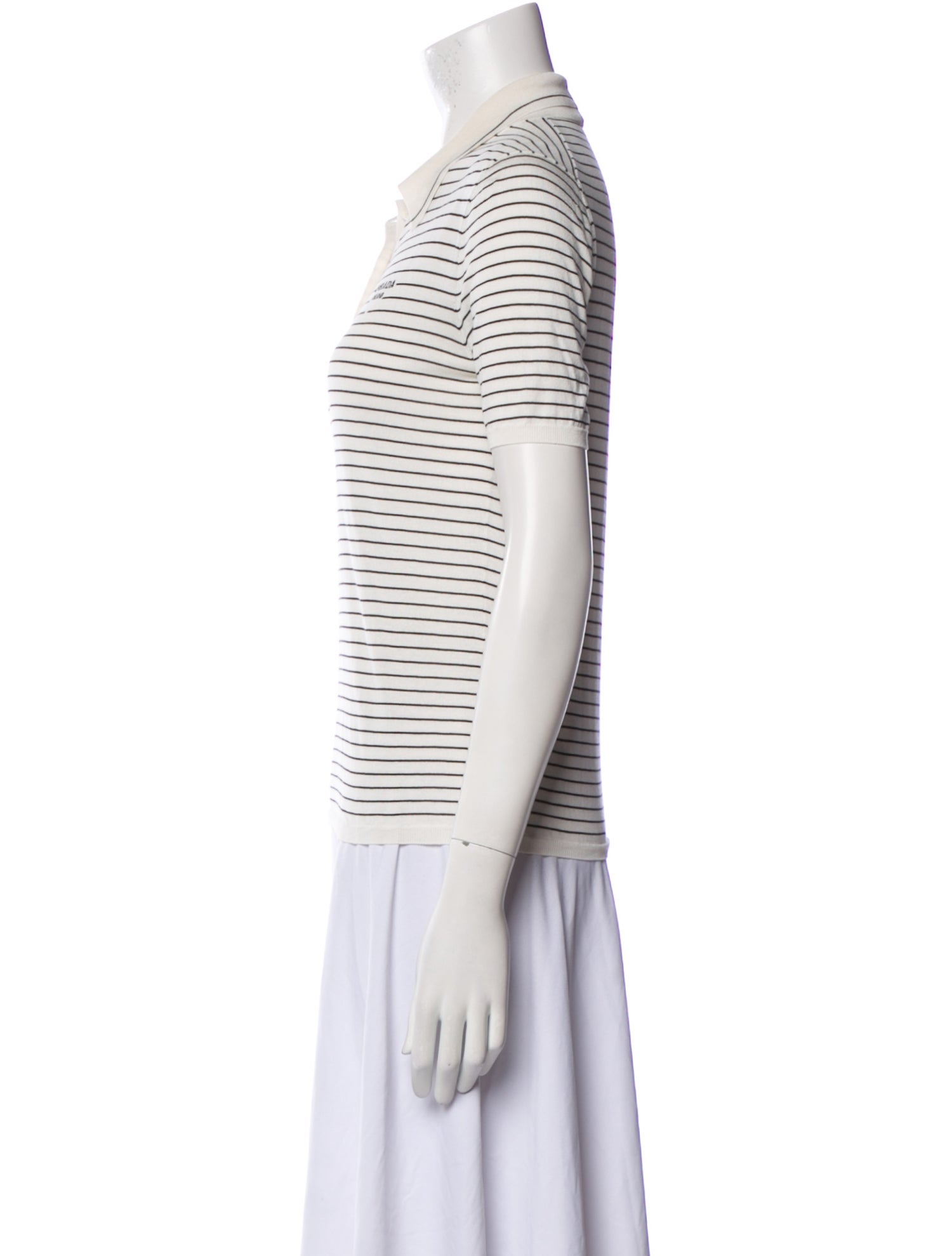 Prada 2021 Striped Polo