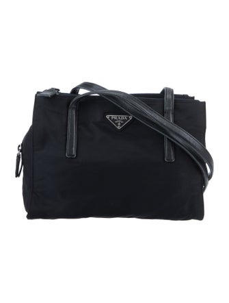 Prada Tessuto Nylon Shoulder Bag Vintage