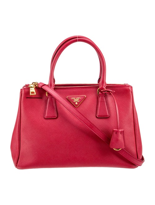 Prada Signature Galleria Double Zip Small