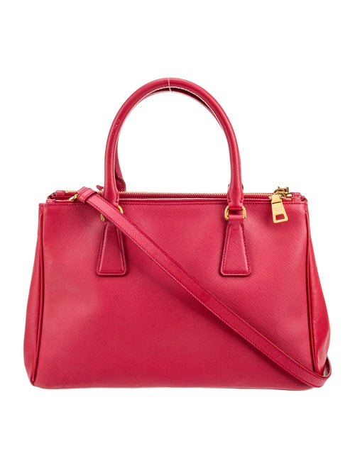 Prada Signature Galleria Double Zip Small