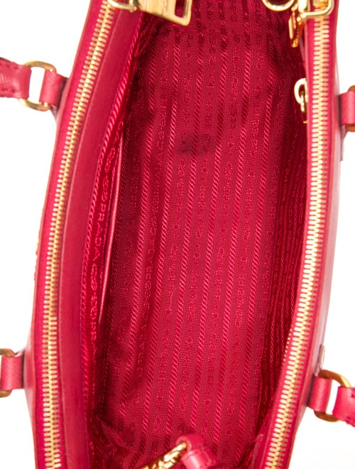 Prada Signature Galleria Double Zip Small