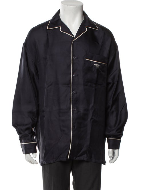 Prada 2022 Signature Logo Pajama Top