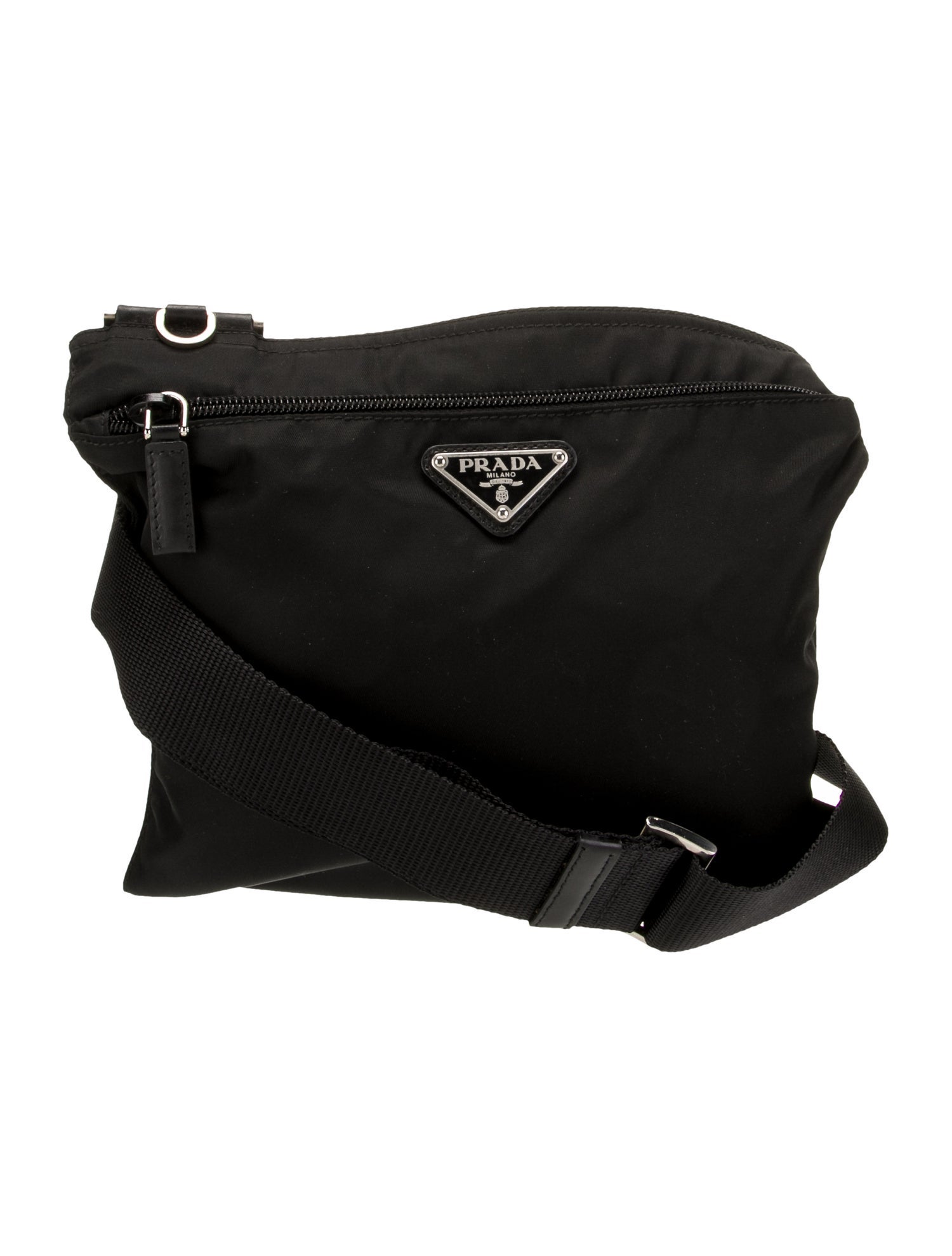 Prada Vela Nylon Shoulder Bag