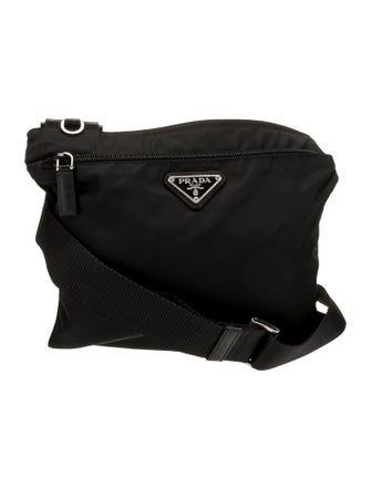 Prada Vela Nylon Shoulder Bag