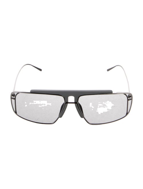 Prada Oversize Clear Sunglasses