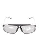Prada Oversize Clear Sunglasses