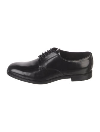 Prada Leather Derby Shoes