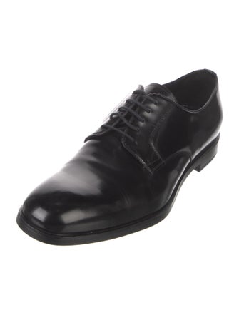 Prada Leather Derby Shoes