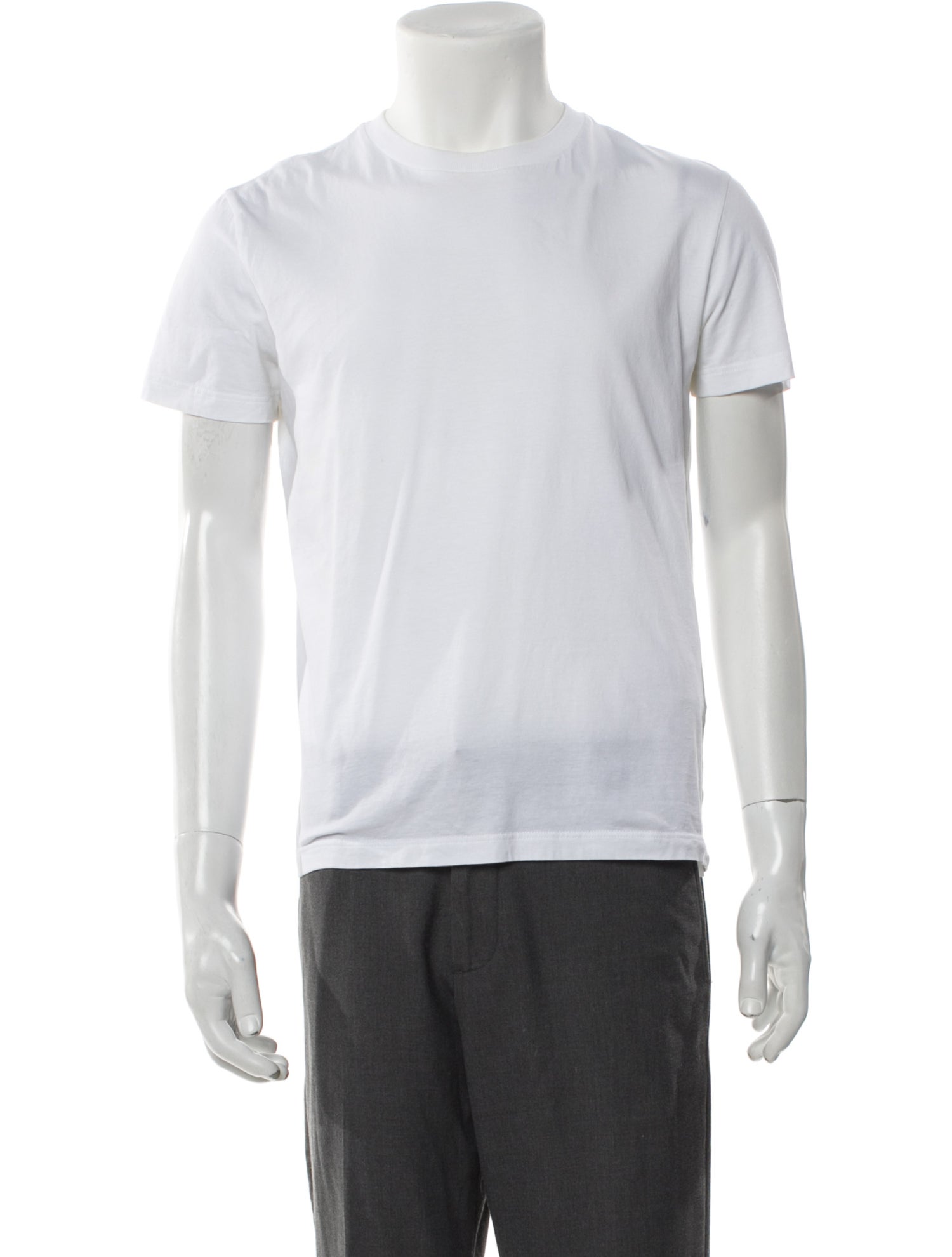 Prada 2022 Enameled Metal Triangle T-Shirt