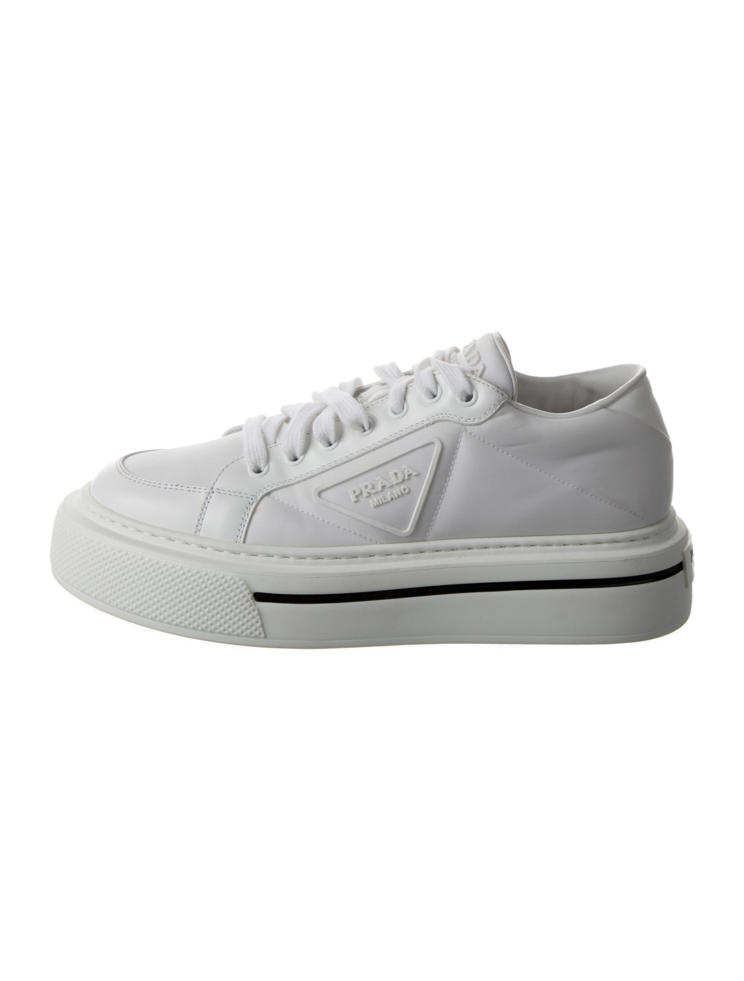 Prada Leather Sneakers