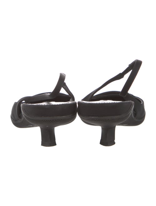 Prada Satin Slingback Pumps