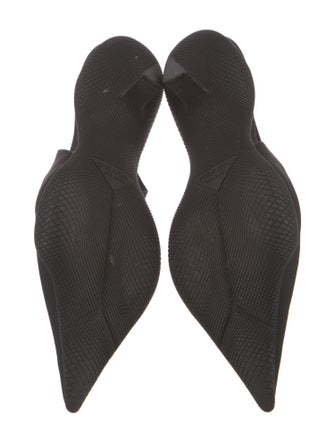 Prada Satin Slingback Pumps