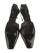 Prada Patent Leather Slingback Flats
