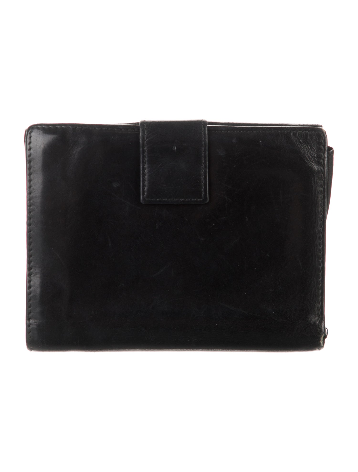 Prada Leather Compact Wallet