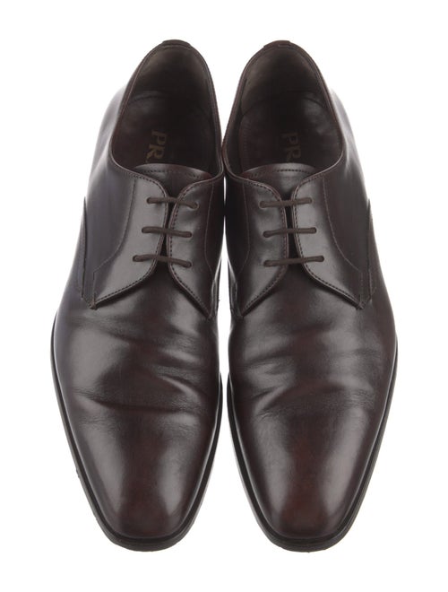 Prada Leather Derby Shoes
