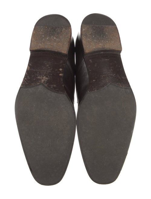 Prada Leather Derby Shoes