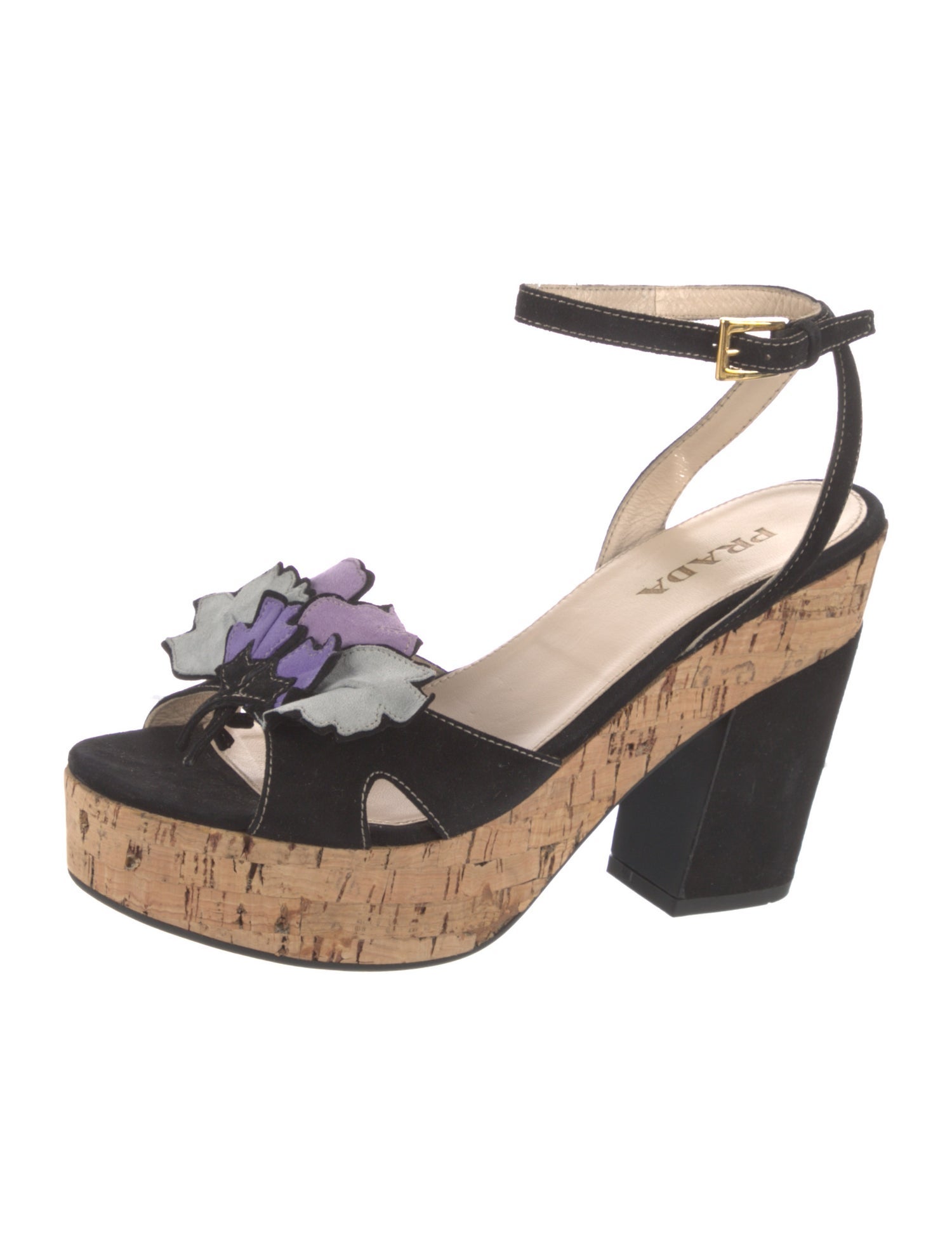 Prada Suede Sandals