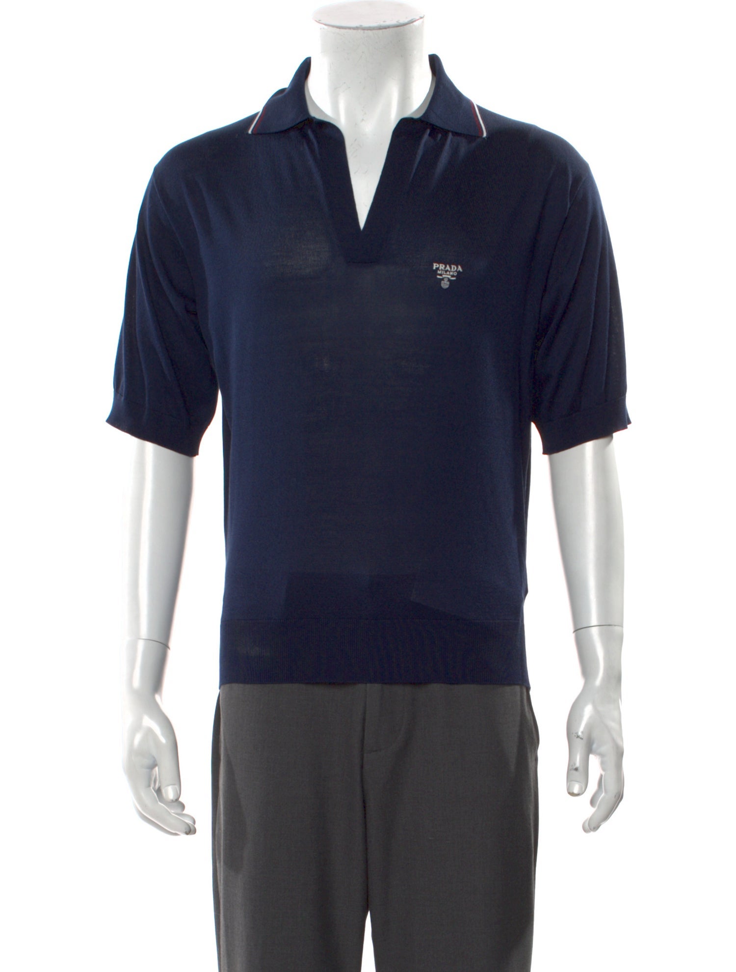 Prada 2024 Collar Polo Shirt