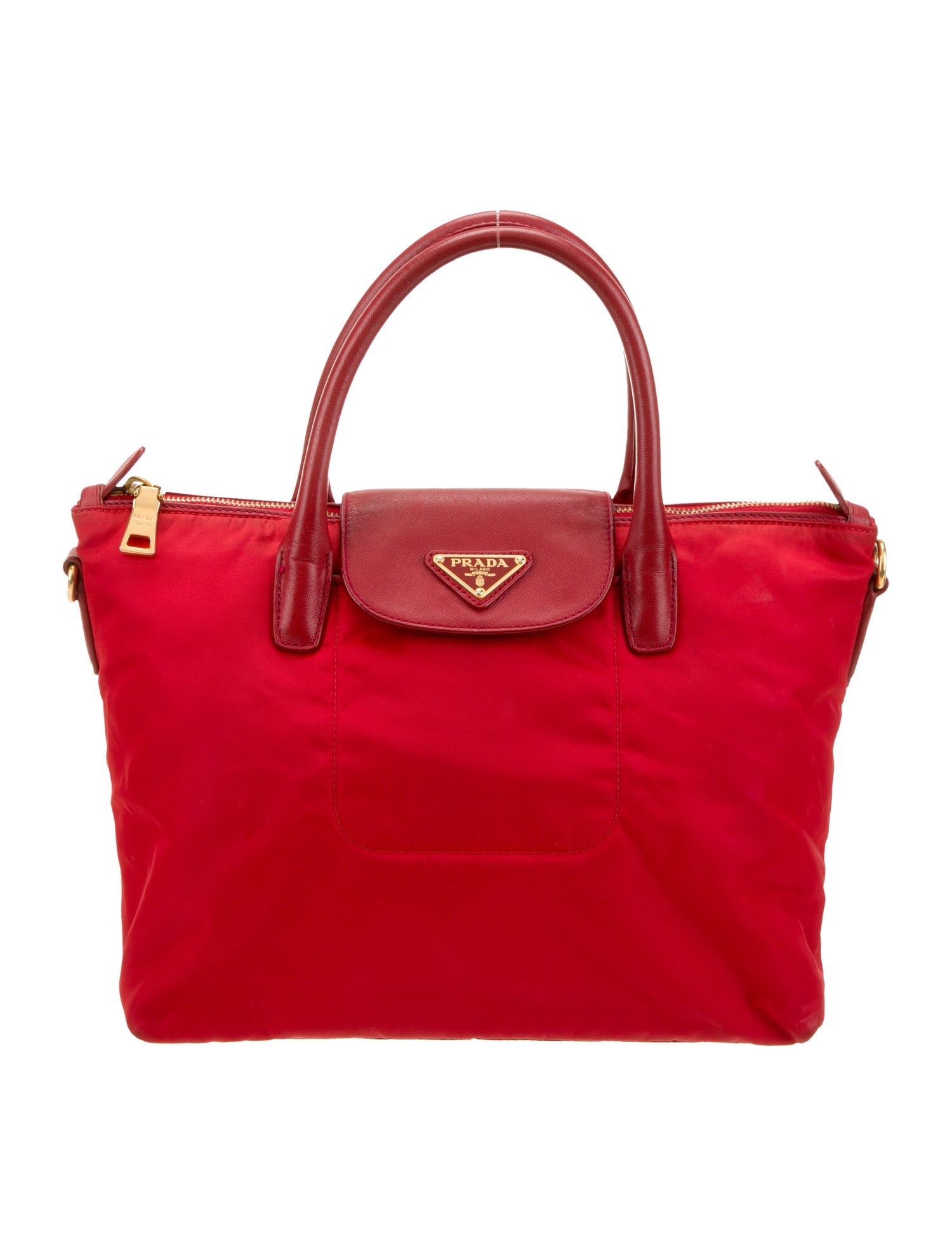 Prada Saffiano Leather Top Handle Bag