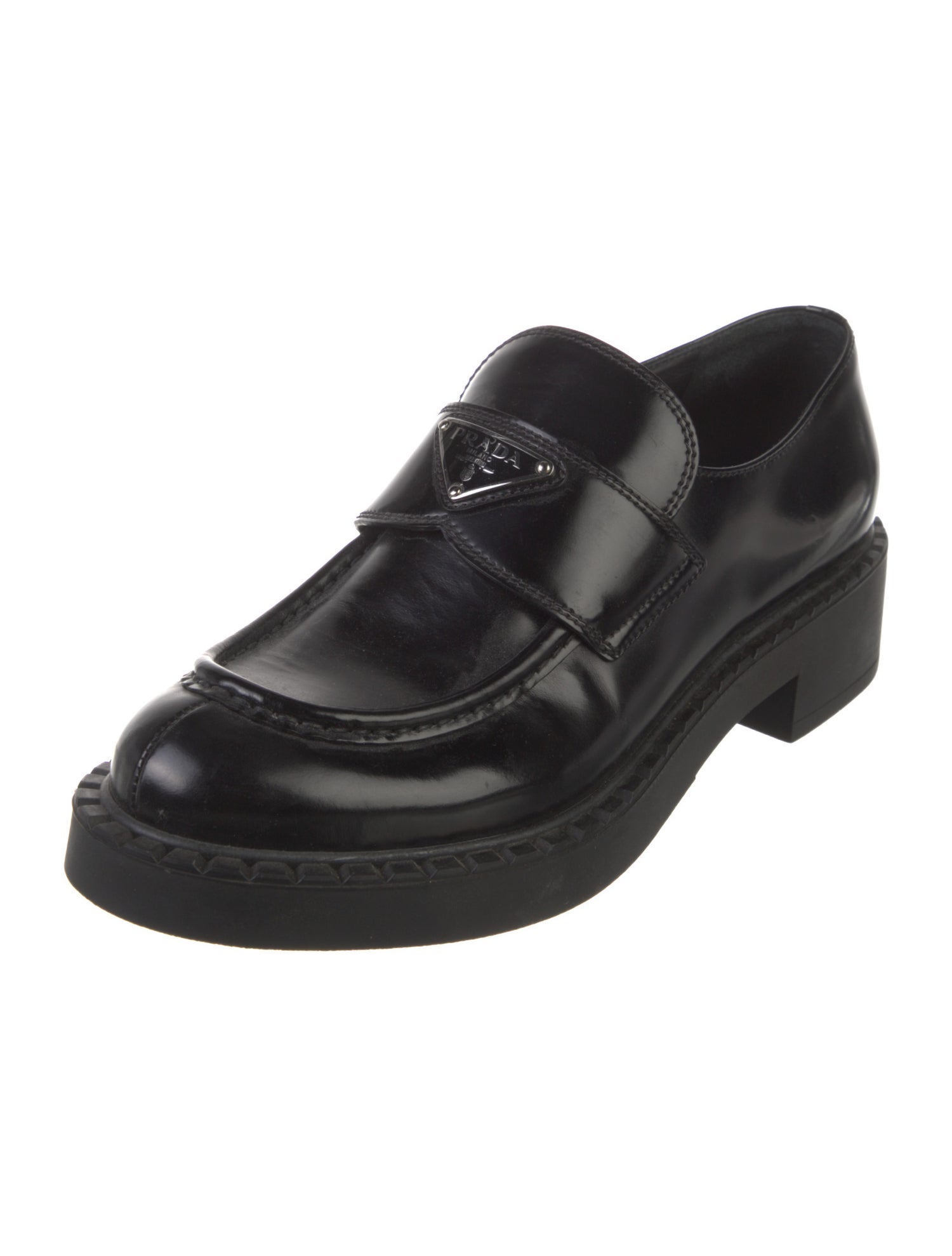 Prada Leather Loafers