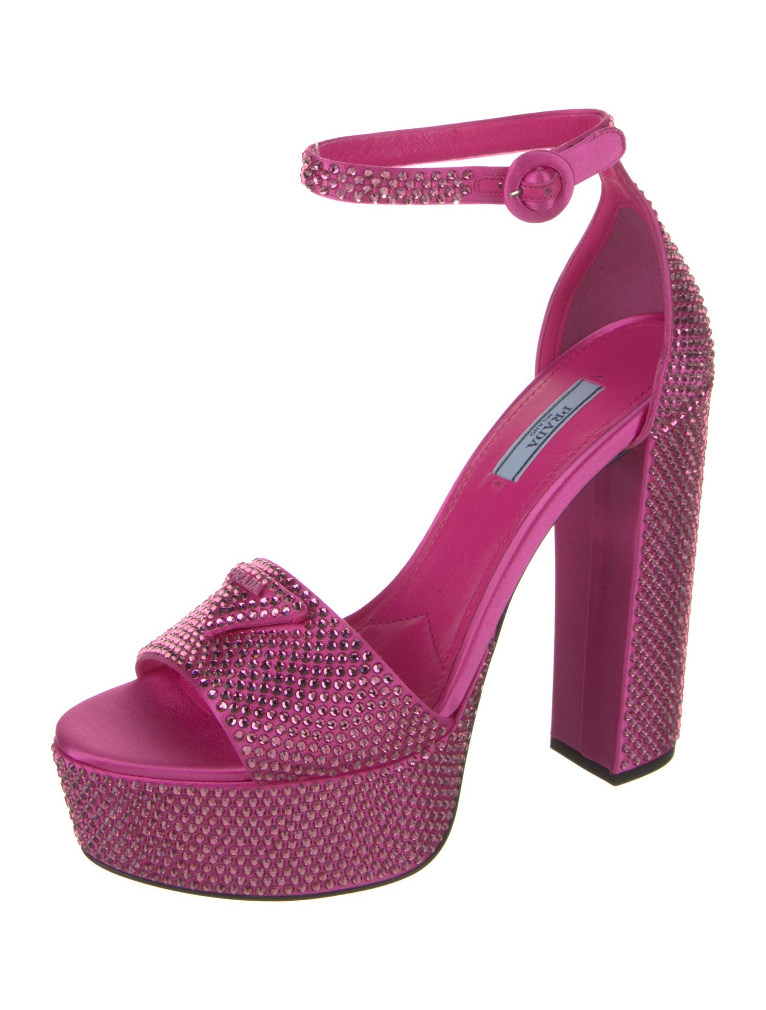 Prada Crystal Sandals