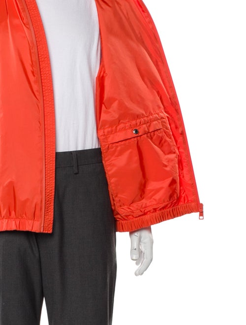 Prada 2019 Enameled Metal Triangle Windbreaker