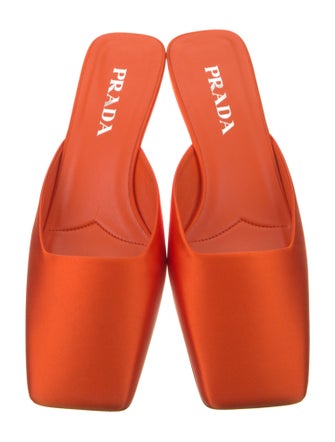 Prada Satin Mules