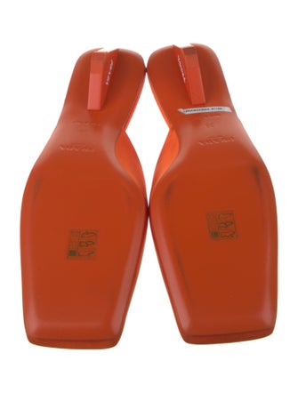Prada Satin Mules
