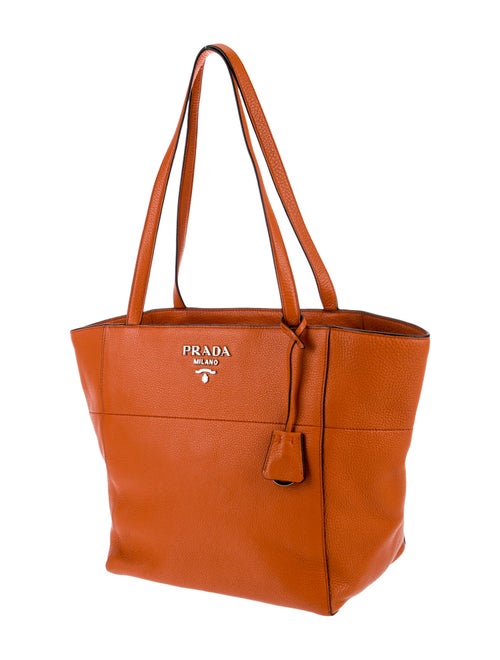 Prada Vitello Daino Leather Galleria Double Zip