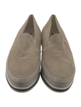 Prada Suede Loafers