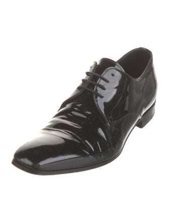 Prada Patent Leather Derby Shoes