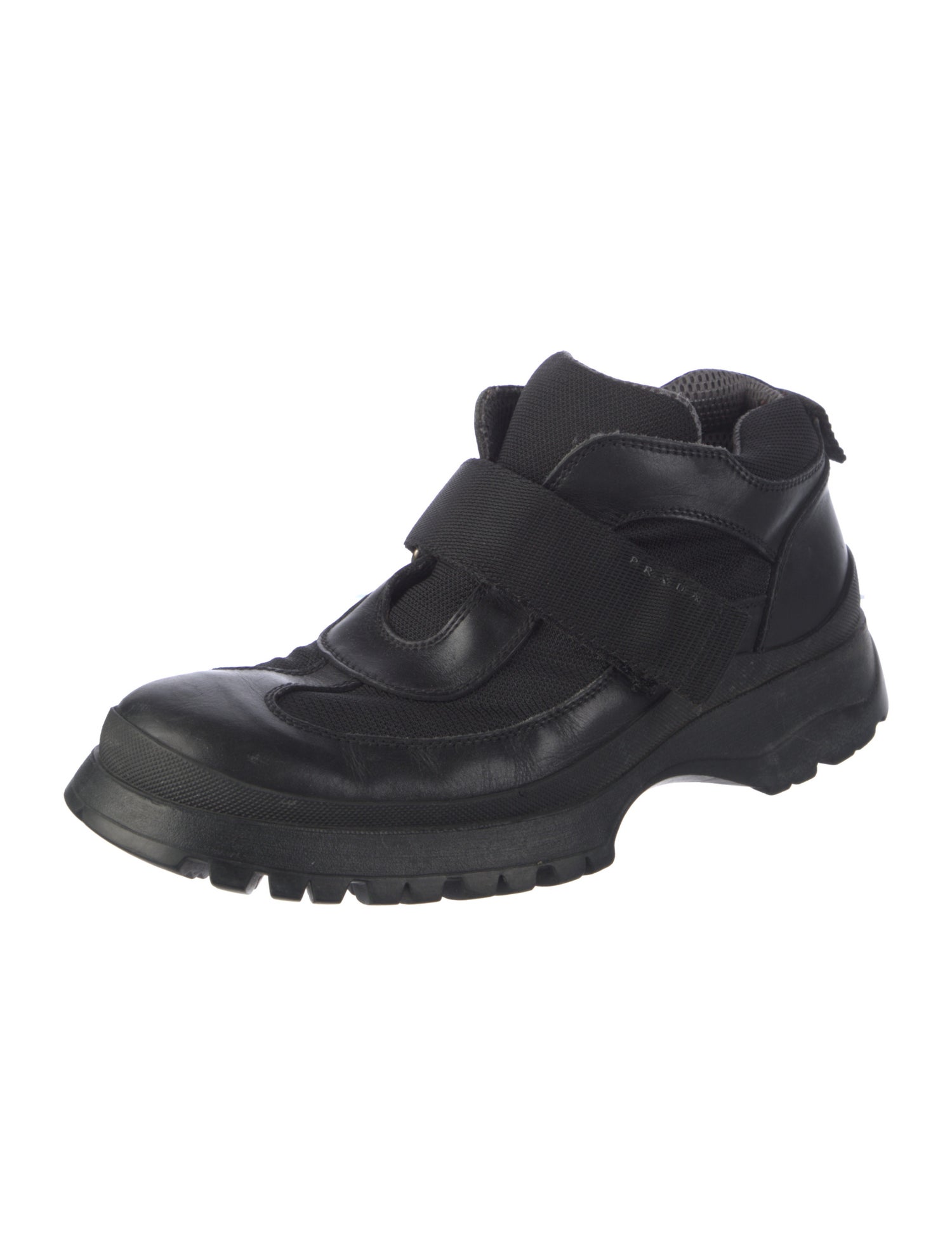 Prada Vintage Leather Athletic Sneakers