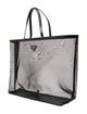 Prada Enameled Metal Triangle Mesh Tote