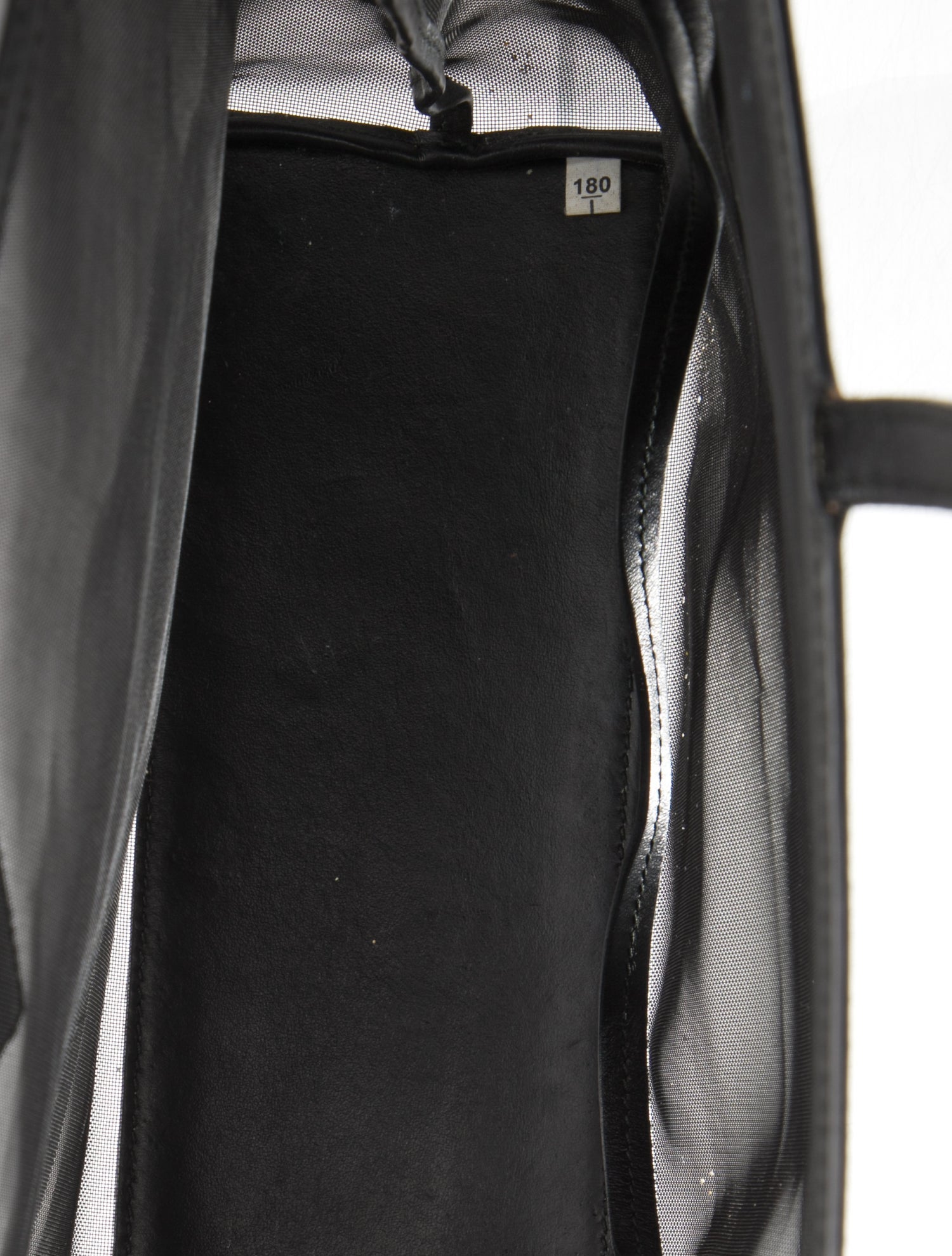 Prada Enameled Metal Triangle Mesh Tote